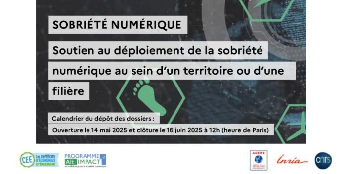 Webinaire de présentation : AAP déploiement sobriété numérique territoire et filière